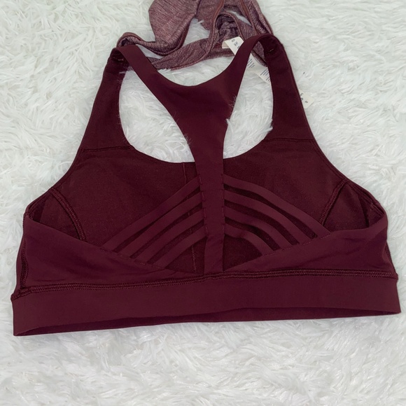 Excellent Condition Lululemon Sports Bra with attached tank with pads 8 - Picture 3 of 5